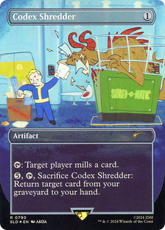 Codex Shredder (Rainbow Foil) [Secret Lair Drop Series]-1
