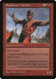 Sandstone Warrior [Tempest]-1