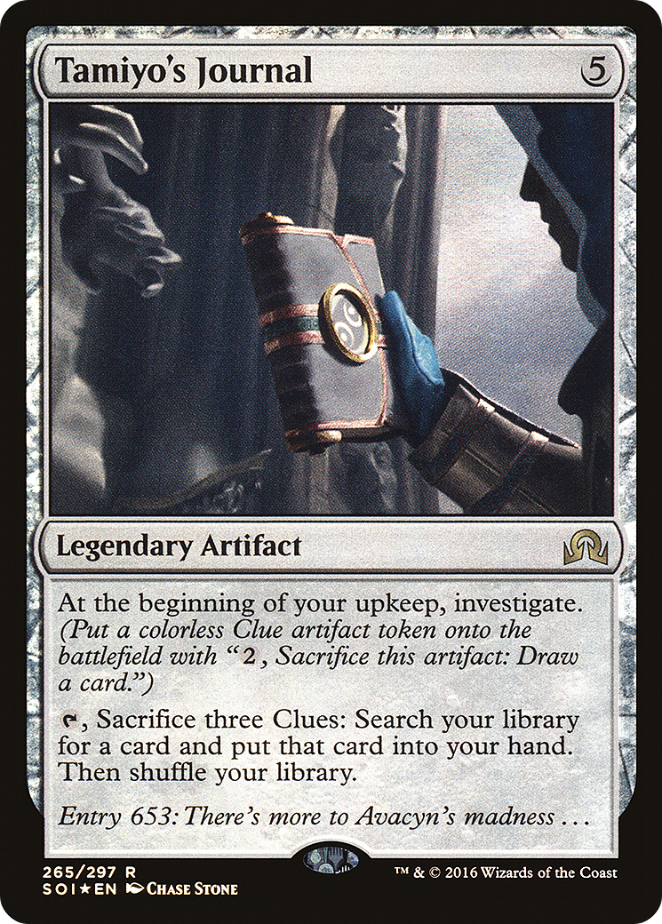 Tamiyo's Journal (Entry 653) [Shadows over Innistrad]-1