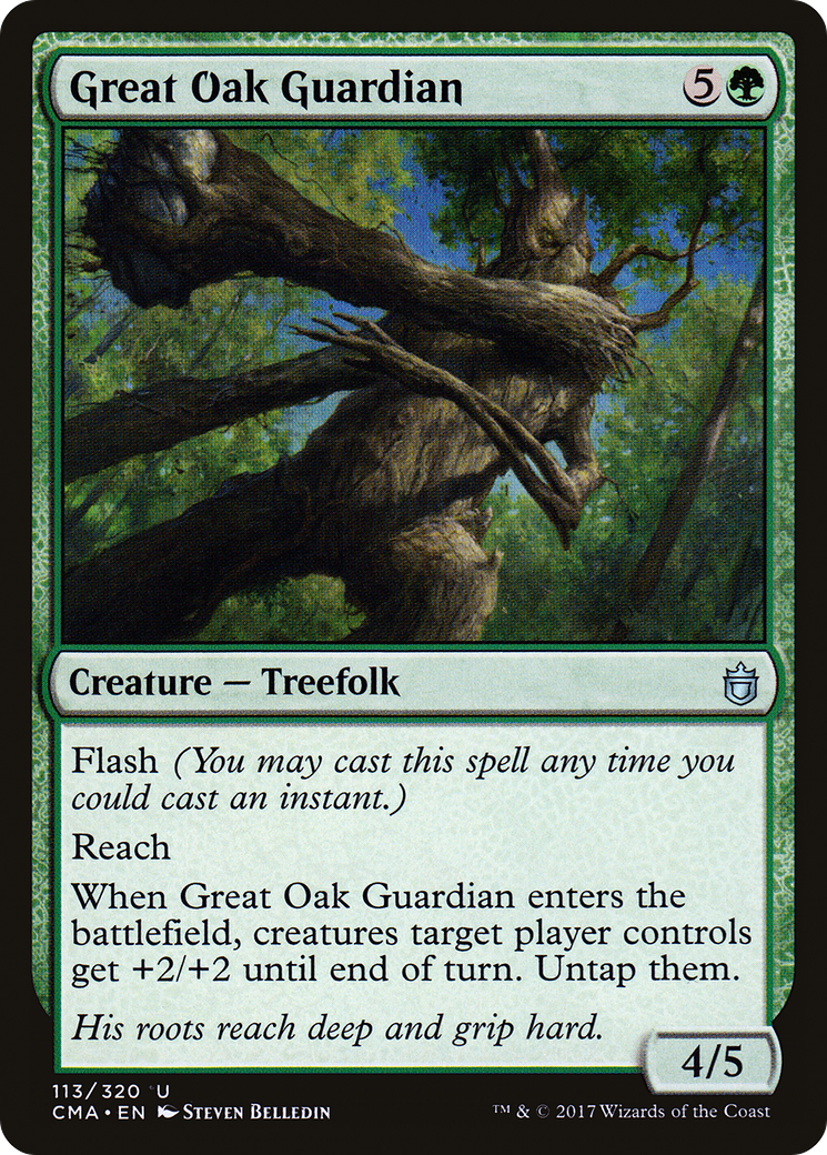 Great Oak Guardian [Commander Anthology]-1