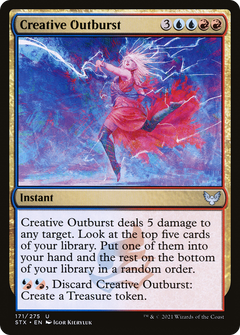 Creative Outburst [Strixhaven: School of Mages]-1