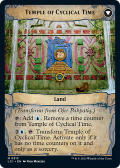 Ojer Pakpatiq, Deepest Epoch // Temple of Cyclical Time (Showcase) [The Lost Caverns of Ixalan]-2