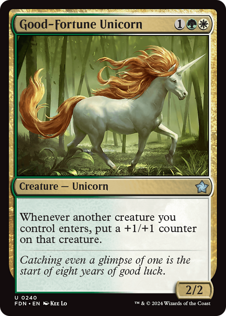 Good-Fortune Unicorn [Foundations]-1