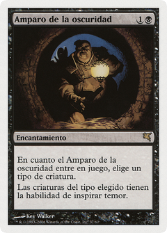 Cover of Darkness (Spanish) - "Amparo de la oscuridad" (PSAL-D37) - Salvat 2005-1