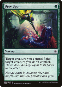 Prey Upon [Explorers of Ixalan]-1