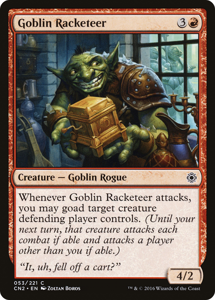 Goblin Racketeer [Conspiracy: Take the Crown]-1