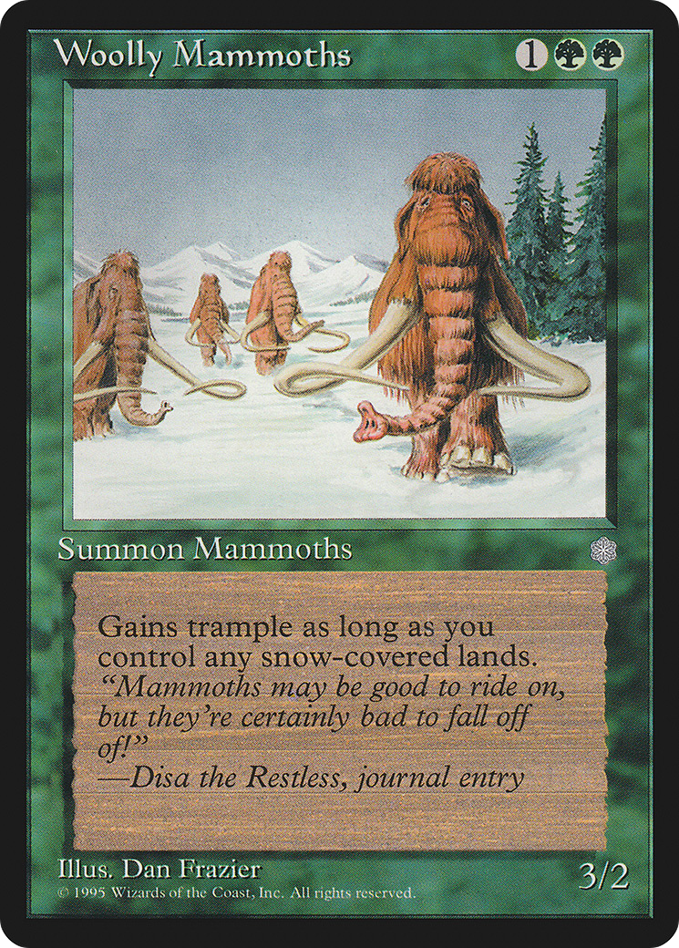 Woolly Mammoths (ICE-) - Ice Age-1