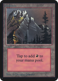 Mountain (A) (LEA-) - Limited Edition Alpha-1