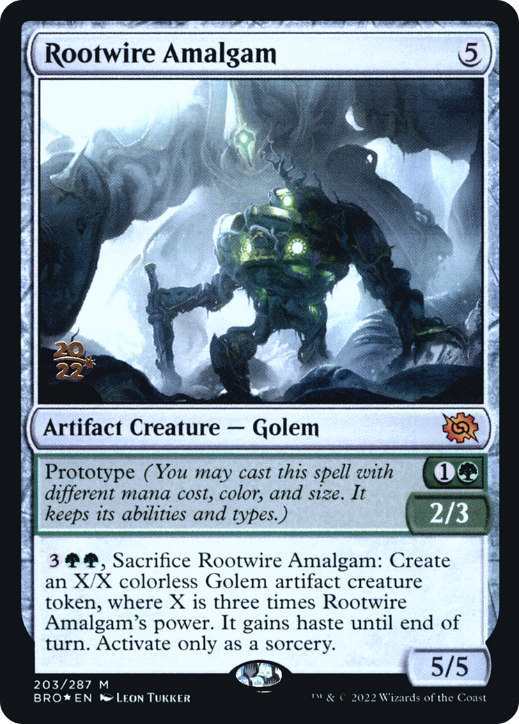Rootwire Amalgam [The Brothers' War Prerelease Promos]-1
