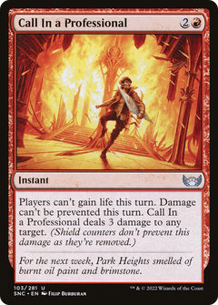 Call In a Professional [Streets of New Capenna]-1