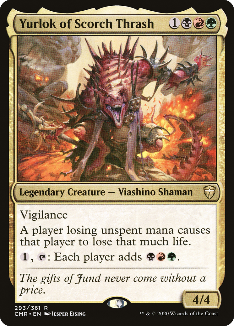 Yurlok of Scorch Thrash (CMR-293) - Commander Legends Foil-1