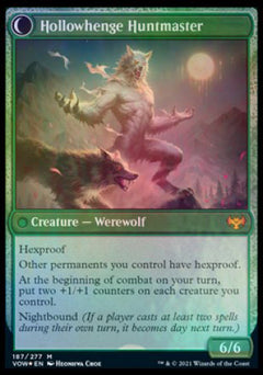 Avabruck Caretaker // Hollowhenge Huntmaster [Innistrad: Crimson Vow Prerelease Promos]-2