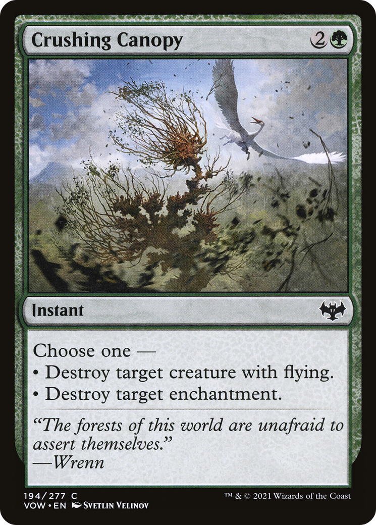 Crushing Canopy [Innistrad: Crimson Vow]-1