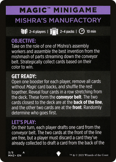 Mishra's Manufactory // Mishra's Manufactory (cont'd) (MMH2-003) - Modern Horizons 2 Minigames Foil-3