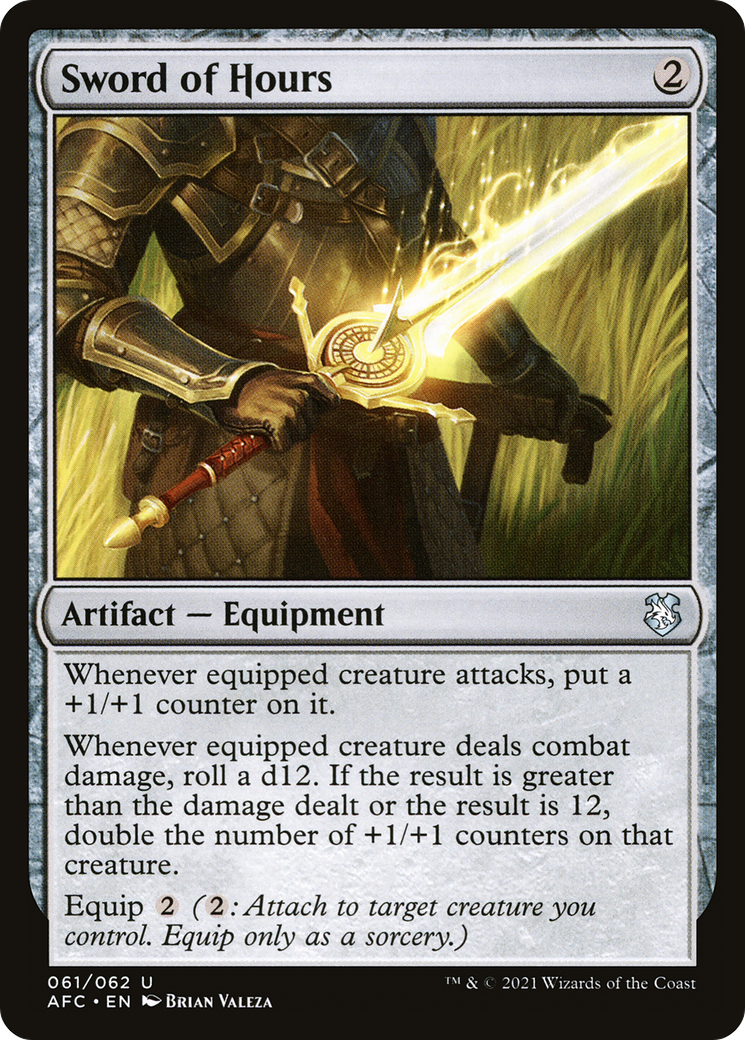 Sword of Hours [Dungeons & Dragons: Adventures in the Forgotten Realms Commander]-1