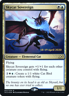 Skycat Sovereign [Ikoria: Lair of Behemoths Prerelease Promos]-1