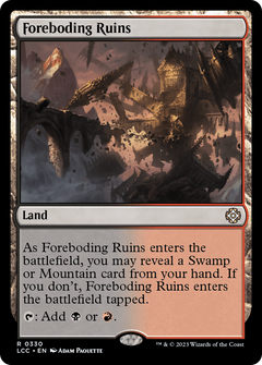 Foreboding Ruins [The Lost Caverns of Ixalan Commander]-1