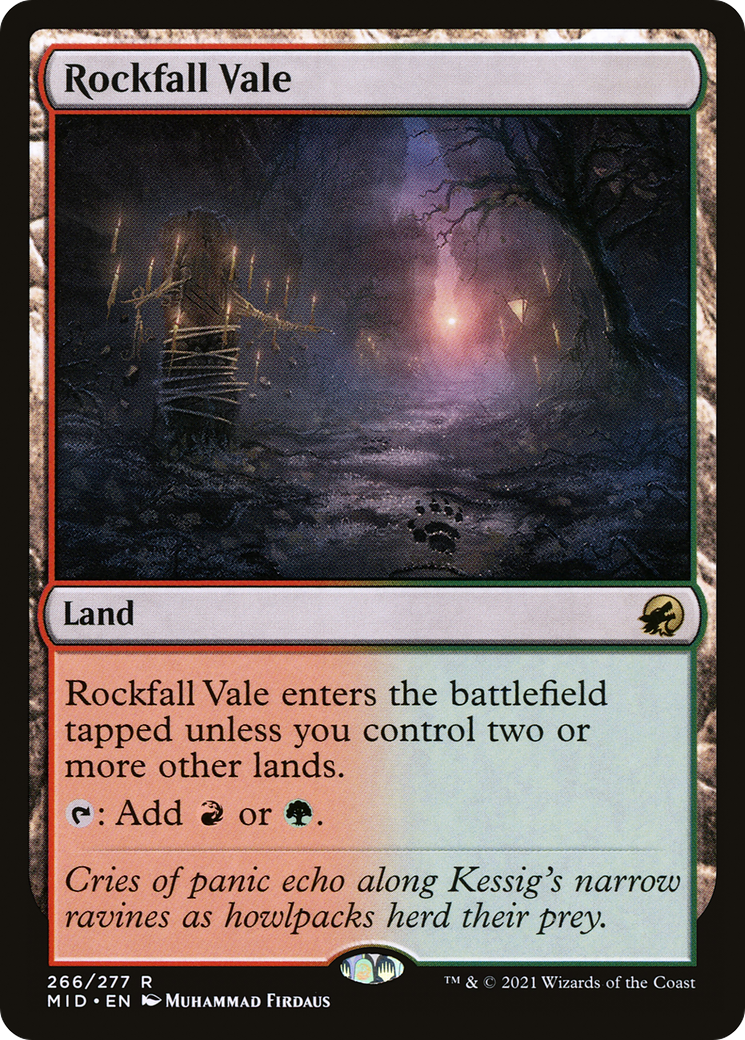 Rockfall Vale [Innistrad: Midnight Hunt]-1