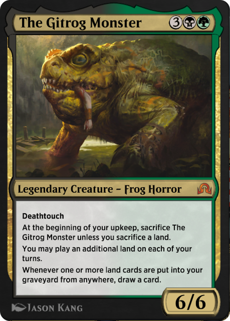 The Gitrog Monster (PANA-103) - MTG Arena Promos-1