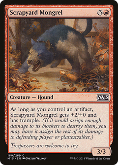 Scrapyard Mongrel [Magic 2015]-1