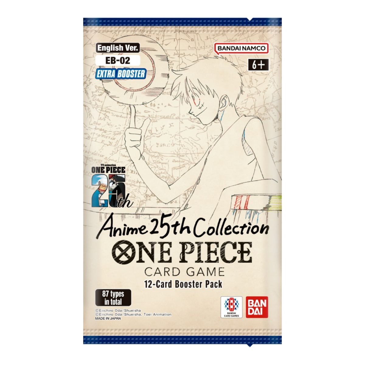 One Piece Card Game: Extra Booster Pack – Anime 25th Collection [EB-02]-1