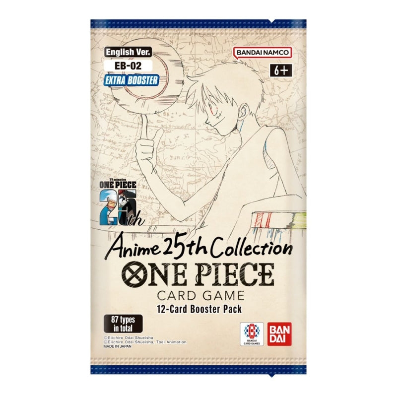 One Piece Card Game: Extra Booster Pack – Anime 25th Collection [EB-02]-1