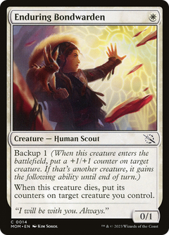 Enduring Bondwarden [March of the Machine]-1