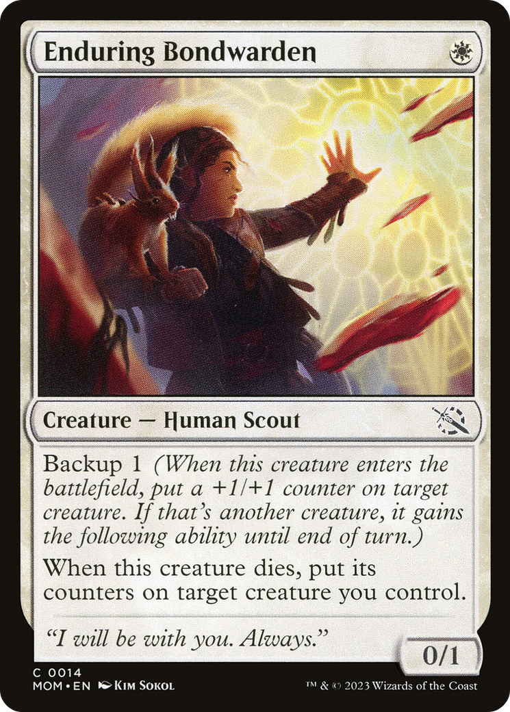 Enduring Bondwarden [March of the Machine]-1