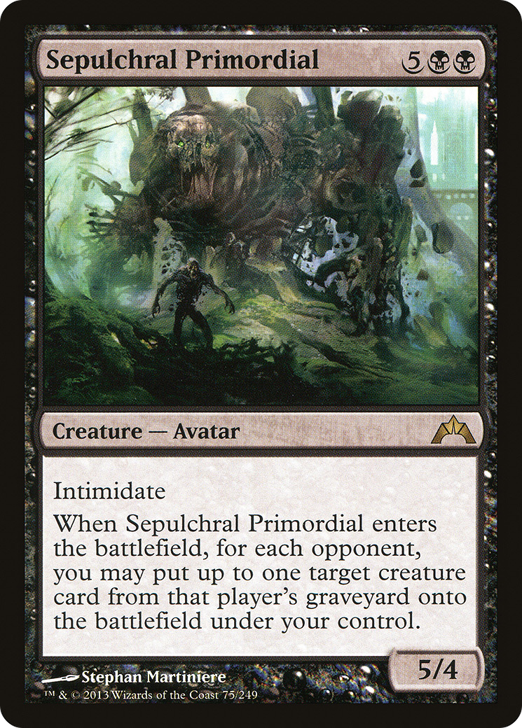 Sepulchral Primordial [Gatecrash]-1