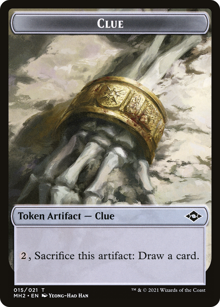 Clue (TMH2-015) - Modern Horizons 2 Tokens-1