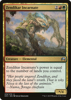 Zendikar Incarnate (ORI-219) - Magic Origins-1