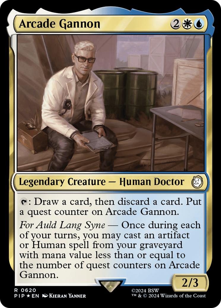 Arcade Gannon (Surge Foil) [Fallout]-1