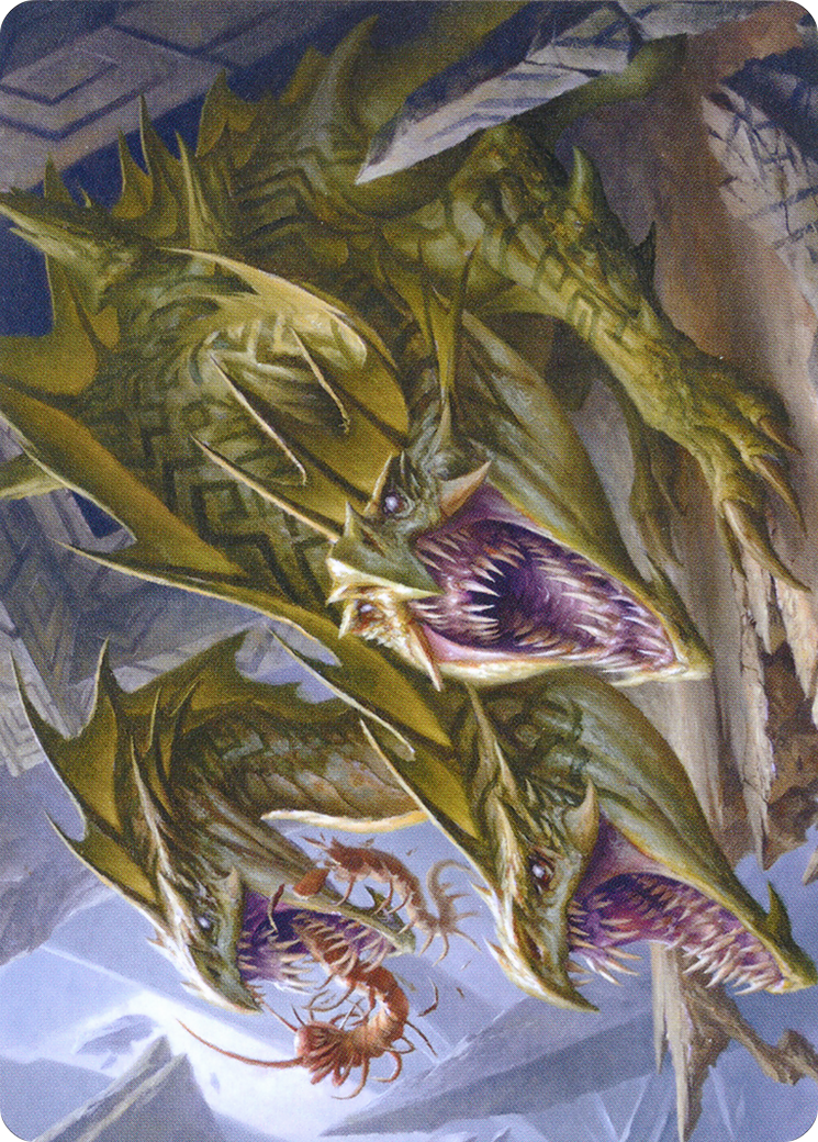 Grakmaw, Skyclave Ravager // Grakmaw, Skyclave Ravager (AZNR-076) - Zendikar Rising Art Series (Borderless)-1