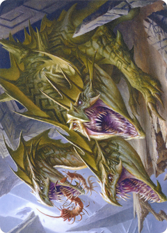 Grakmaw, Skyclave Ravager // Grakmaw, Skyclave Ravager (AZNR-076) - Zendikar Rising Art Series (Borderless)-3