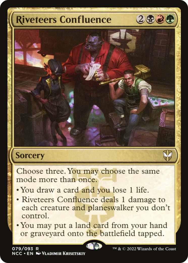 Riveteers Confluence [Streets of New Capenna Commander]-1