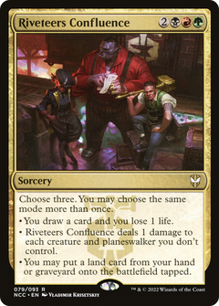 Riveteers Confluence [Streets of New Capenna Commander]-1