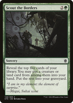 Scout the Borders [Khans of Tarkir]-1