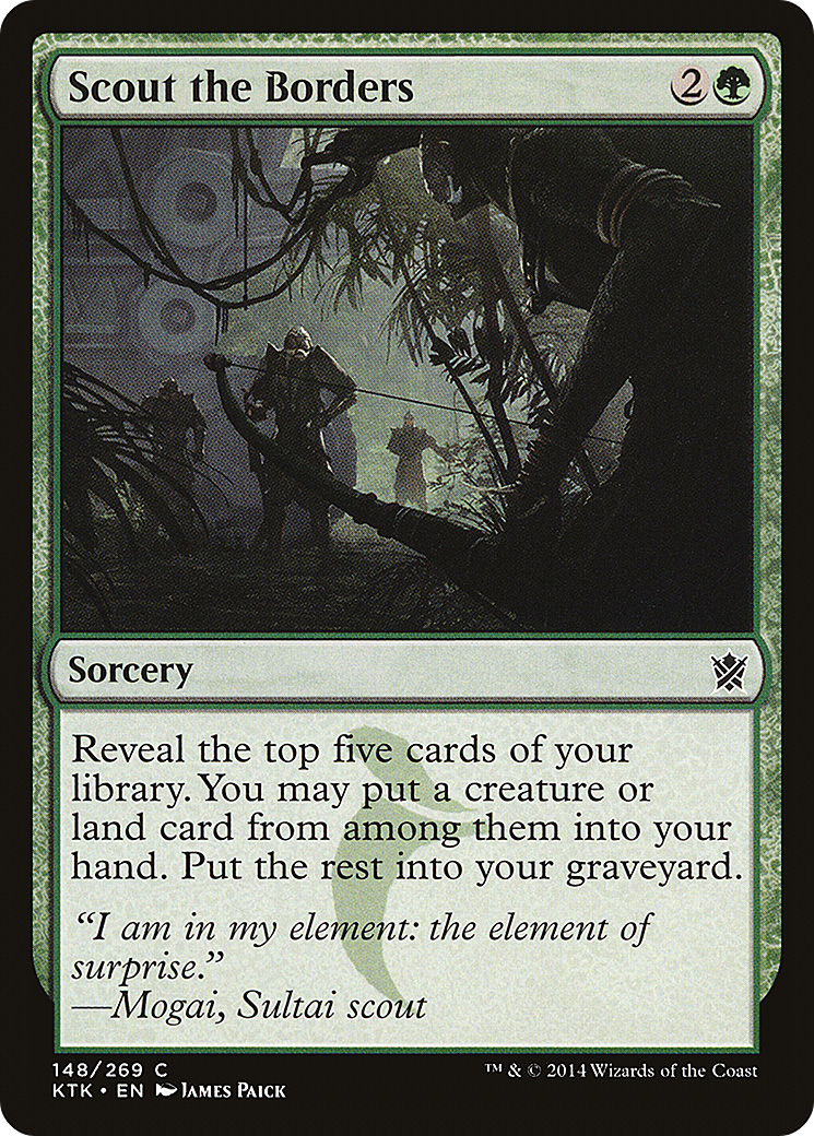 Scout the Borders [Khans of Tarkir]-1