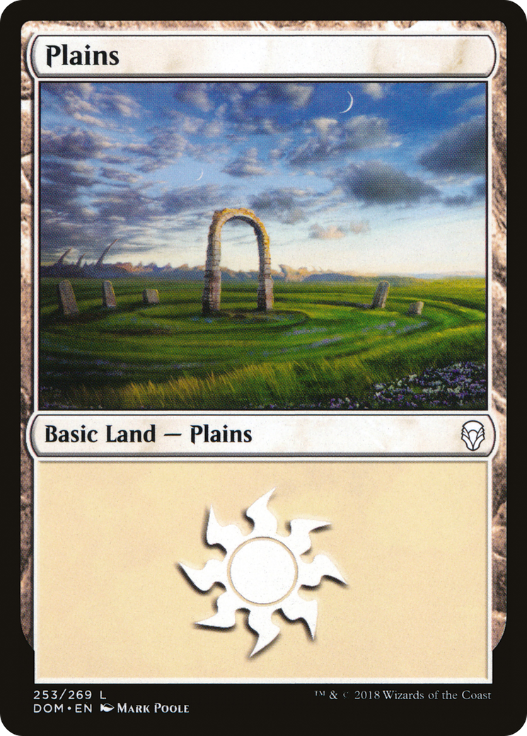 Plains (253) [Dominaria]-1