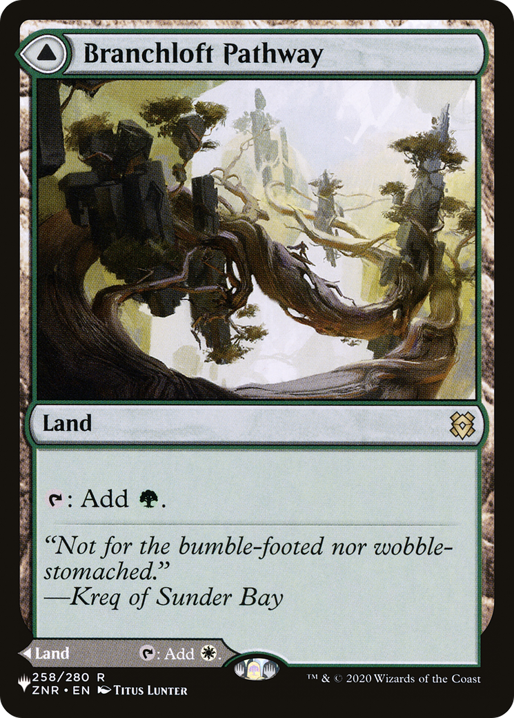 Branchloft Pathway // Boulderloft Pathway [Secret Lair: From Cute to Brute]-1