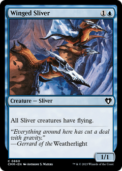 Winged Sliver (CMM-860) - Commander Masters-1