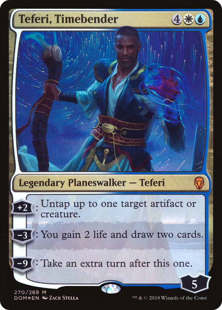 Teferi, Timebender [Dominaria]-1