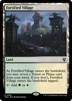 Fortified Village [Murders at Karlov Manor Commander]-1