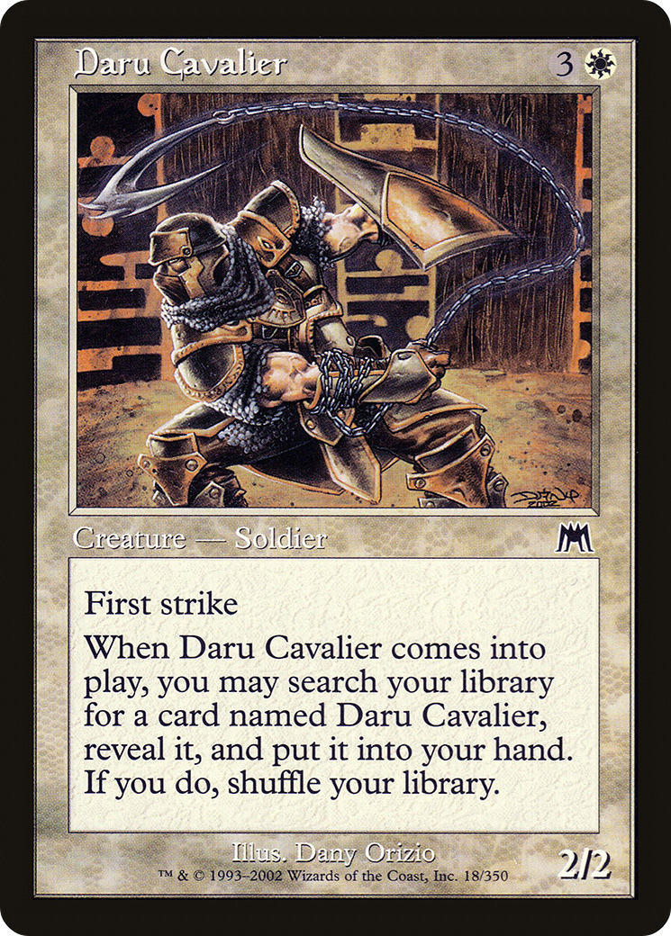 Daru Cavalier [Onslaught]-1