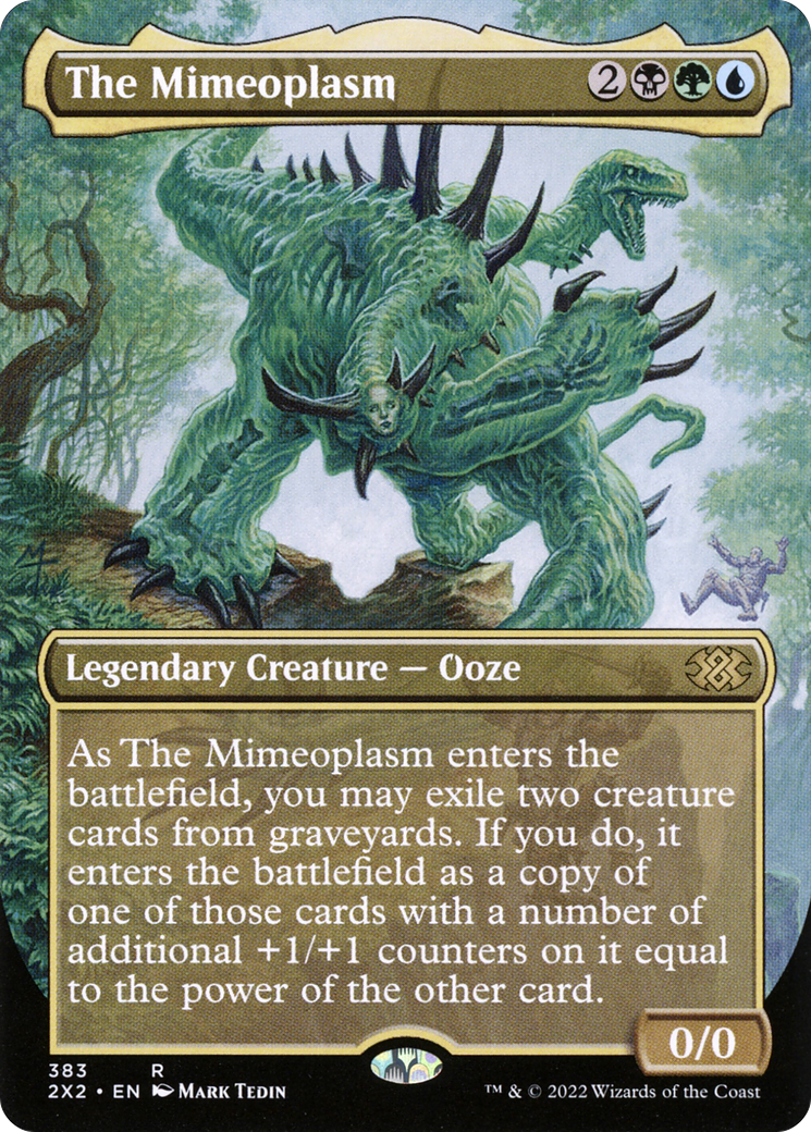 The Mimeoplasm (Borderless Alternate Art) [Double Masters 2022]-1