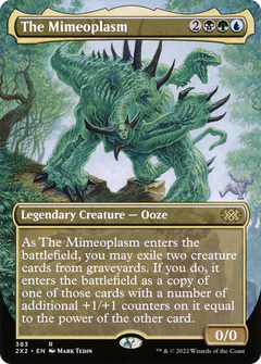 The Mimeoplasm (Borderless Alternate Art) [Double Masters 2022]-1
