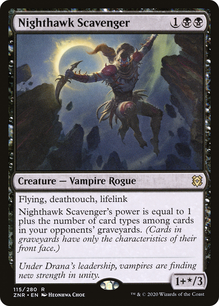 Nighthawk Scavenger [Zendikar Rising]-1