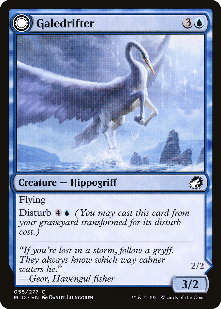 Galedrifter // Waildrifter [Innistrad: Midnight Hunt]-3
