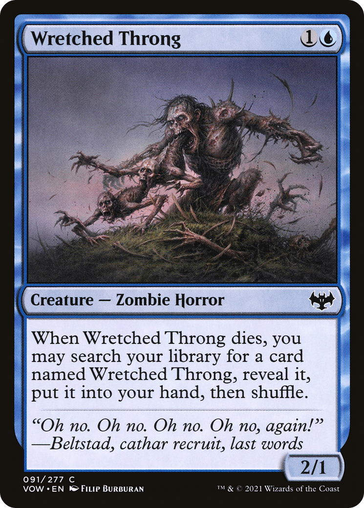Wretched Throng (VOW-091) - Innistrad: Crimson Vow-1