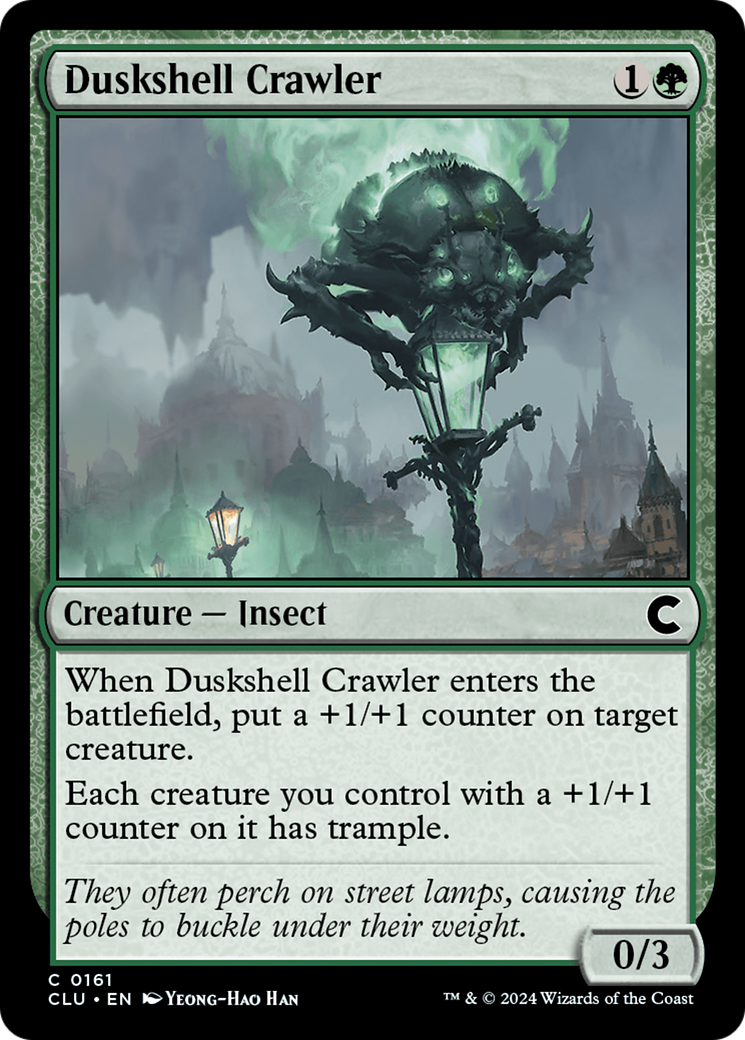 Duskshell Crawler [Ravnica: Clue Edition]-1